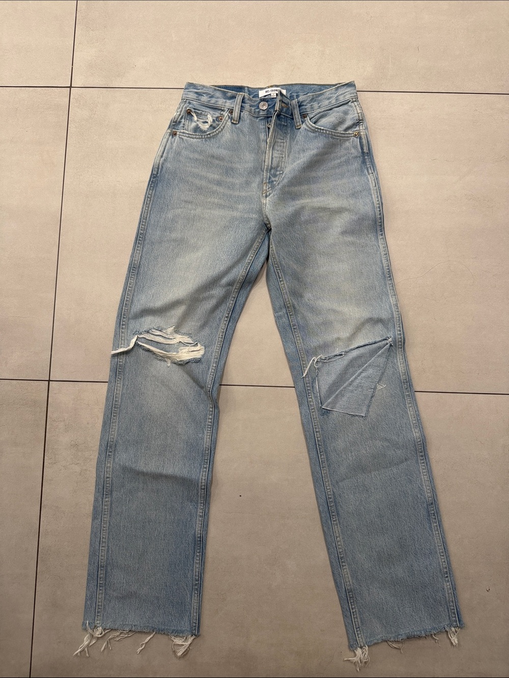 Re/Done High Rise Loose Jeans